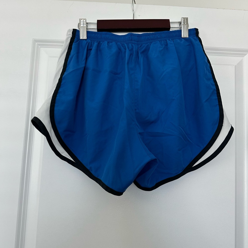 Nike Blue Dri-FIT Shorts with Black and White Accents